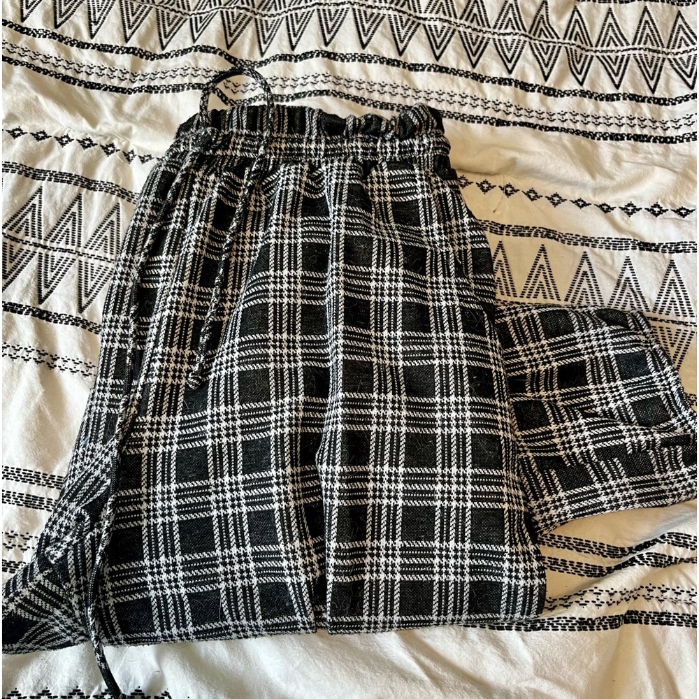 Willow & Root Plaid Jogger